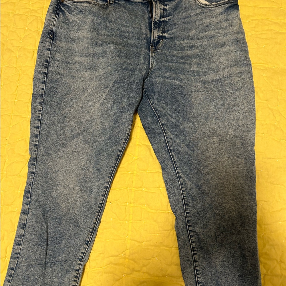 ANA jeans. Acid wash.  Straight leg. Barely worn.